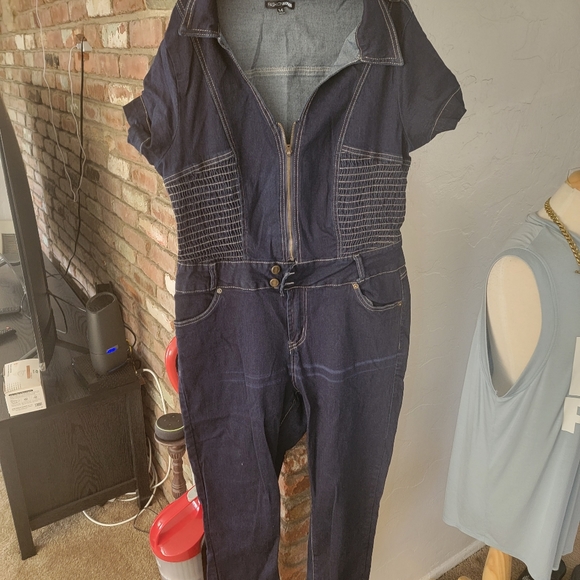 Day Dreaming Denim Jumpsuit - Picture 7 of 9